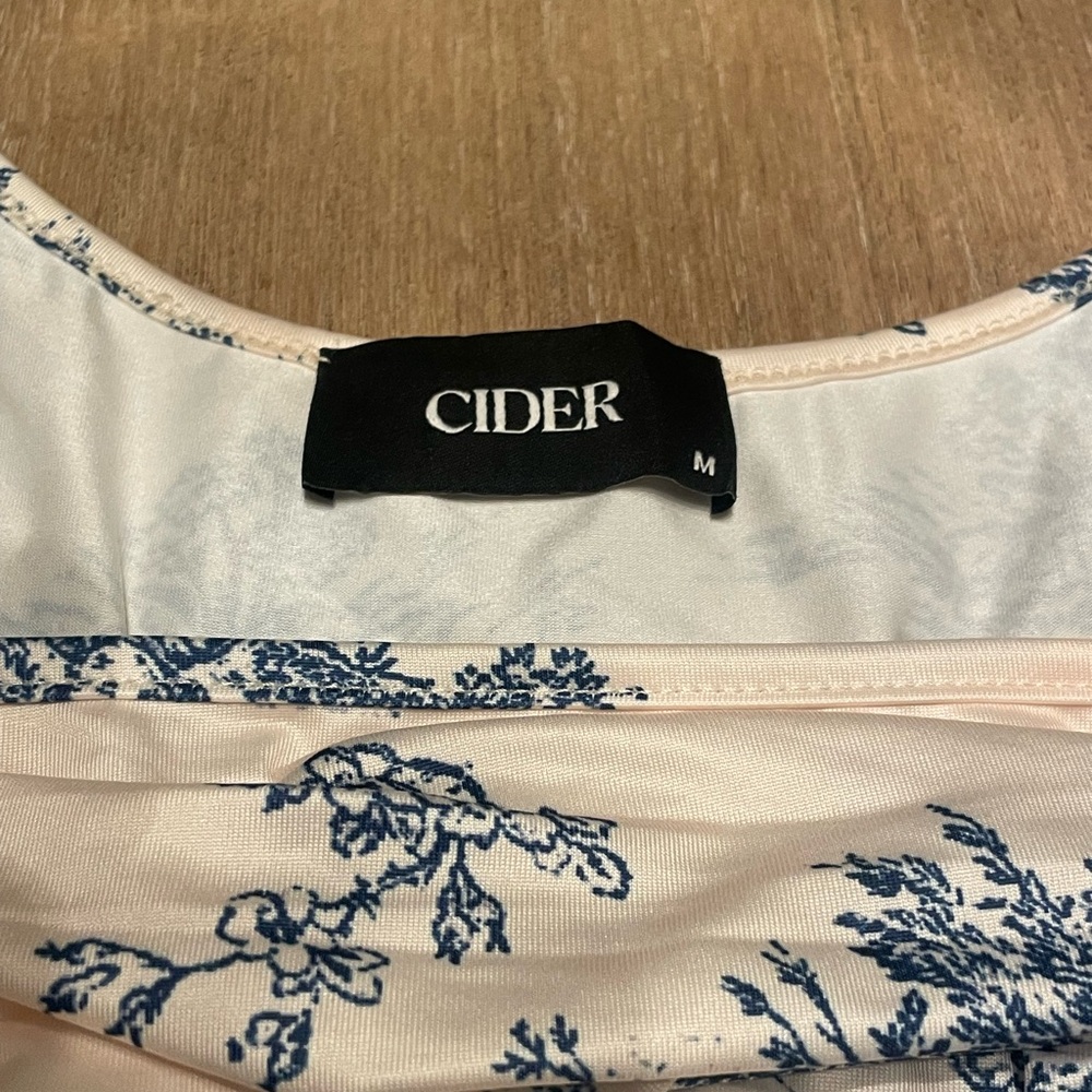 CIDER Women A-Line Mini Dresses Square Neck - Picture 4 of 5